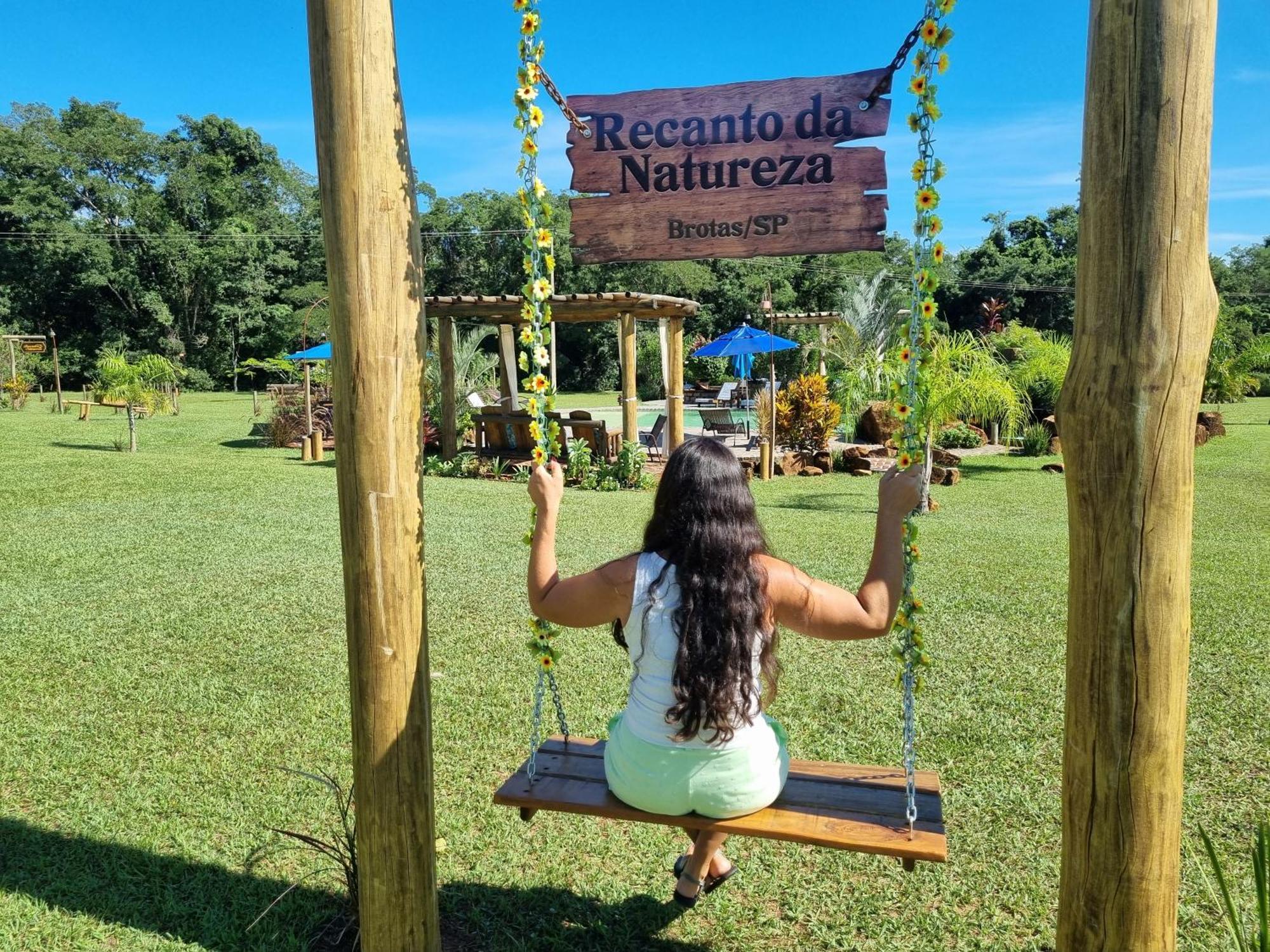 Recanto Da Natureza Brotas Exteriör bild